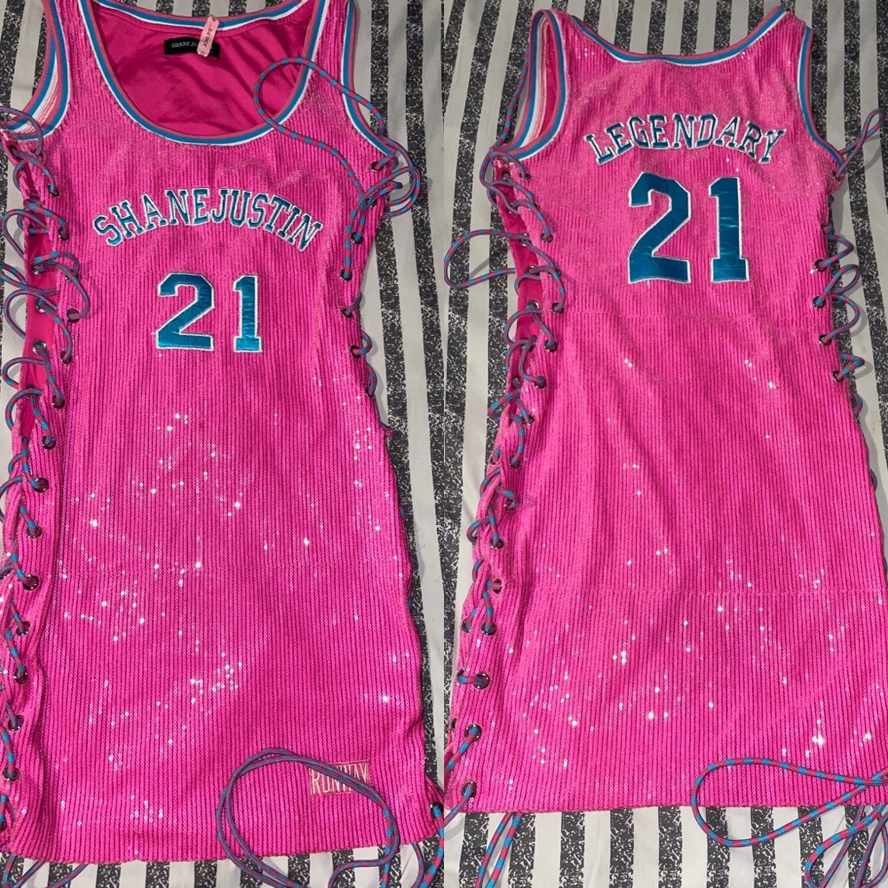 Shane Justin Legendary Jersey Dress